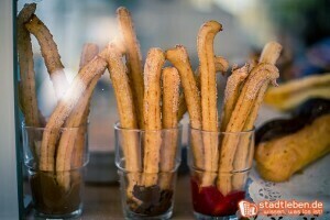 Churros in Gläsern